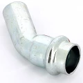 Угол пресс Viega Prestabo SC-Contur 1126-1 Дн18 45° однораструбный, корпус оцинкованная сталь, пресс/пресс