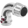 Угол пресс Viega Prestabo SC-Contur 1114 1 1/2″ Дн42 90° оцинкованная сталь, пресс/наружная резьба