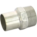 Вставка Viega Sanpress Inox 2311.1 Дн54x2″ Ру16, корпус - нержавеющая сталь, присоединение - вставка / наружная резьба