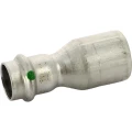 Вставка Viega Sanpress Inox 2315.1 Дн28х18 Ру16, с контуром безопасности -  SC-Contur, корпус - нержавеющая сталь, присоединение - вставка / пресс Вставка Viega Sanpress Inox 2315.1 Дн28х18 Ру16, с контуром безопасности -  SC-Contur, корпус - нержавеющая сталь, присоединение - вставка / пресс