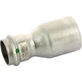 Вставка Viega Sanpress Inox 2315.1 Дн42х28 Ру16, с контуром безопасности -  SC-Contur, корпус - нержавеющая сталь, присоединение - вставка / пресс Вставка Viega Sanpress Inox 2315.1 Дн42х28 Ру16, с контуром безопасности -  SC-Contur, корпус - нержавеющая сталь, присоединение - вставка / пресс