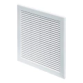 Решетка вентиляционная VIENTO TRU 150х150мм вытяжная квадратная, сетка, материал - АБС-пластик, цвет - белый