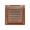 Решетка металлическая VIENTO 100х100мм квадратная, материал - сталь, цвет - коричневый