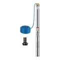 Насос скважинный WATERSTRY 3ST-2/21-90 Set погружной, корпус - нержавеющая сталь, мощность - 0.55кВт, напор - 89м, производительность - 45л/мин, 220В