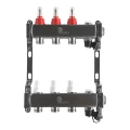 Коллекторная группа Wester MUFS 1″ Ду25 Ру10 выходов 3х3/4″, материал - нержавеющая сталь, с расходомерами 