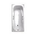 Ванна стальная White Wave Италика 170х75, с ножками, с ручками