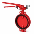Затвор дисковый поворотный Tecofi VPI 4448R2C-02EP Ду250 Ру16 межфланцевый, корпус - ковкий чугун EN-GJS-500-7, диск - ковкий чугун EN-GJS-500-7, уплотнение - EPDM, с рукояткой и концевыми выключателями XCKP2102P16