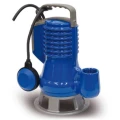 Насос фекальный Zenit DG BLUE 75/2/G40V погружной, корпус - чугун, мощность - 0.55кВт, напор - 9.5м, производительность - 360л/мин, 220В