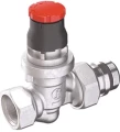 Клапан термостатический Giacomini R402DB 3/8″ Ду10 Ру10 прямой, с преднастройкой и динамическим регулированием расхода, присоединение - внутренняя резьба, корпус - латунь