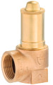 Клапан предохранительный угловой Goetze 652 mFK 3/4″ Ду20 Ру16 бронзовый резьбовой