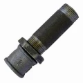 Сгон стальной КАЗ 1/2″ Ду15 Ру16 L=110мм в комплекте муфта и контргайка