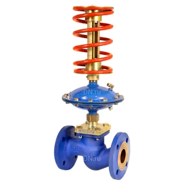 Регулятор давления АДЛ Гранрег КАТ33-01-50,0-01-01-065-16-5,6-Ф/Ф Ду65 Ру16 Kvs50 фланцевый, корпус - серый чугун СЧ25, уплотнение - EPDM, диапазон настройки - 1.4 - 5.6МПа