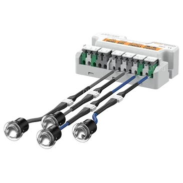 Датчик фотоэлектрический дверного проема Autonics ADS-SE2 на пересечение луча, релейный выход, длина кабеля датчиков 5м, 2 канала, 12-24В Датчик фотоэлектрический дверного проема Autonics ADS-SE2 на пересечение луча, релейный выход, длина кабеля датчиков 5м, 2 канала, 12-24В