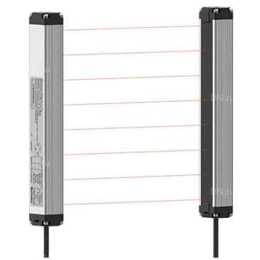 Датчик фотоэлектрический Autonics BW40-18P барьерный, PNP-выход с открытым коллектором, высота - 680мм, 18 оптических осей, шаг оптической оси - 40мм, 12-24В, IP65, материал корпуса - алюминий Датчик фотоэлектрический Autonics BW40-18P барьерный, PNP-выход с открытым коллектором, высота - 680мм, 18 оптических осей, шаг оптической оси - 40мм, 12-24В, IP65, материал корпуса - алюминий