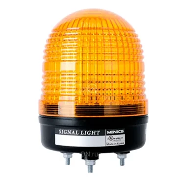 Лампа сигнальная Autonics MS86L-F02-Y диаметр - 86мм, постоянное/мигающее свечение, цвет - желтый, 24В, IP65 Лампа сигнальная Autonics MS86L-F02-Y диаметр - 86мм, постоянное/мигающее свечение, цвет - желтый, 24В, IP65