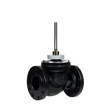 Клапан запорно-регулирующий Авангард КЗР 25ч945п Ду32 Ру16 односедельный неразгруженный, присоединение фланцевое, корпус - чугун СЧ20, уплотнение - фторопласт-4, без электропривода