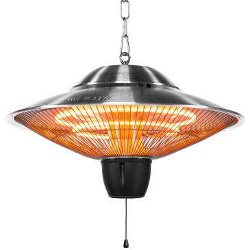 Обогреватель инфракрасный Ballu BIH-LL-1.5-SE ламповый, мощность - 1.5кВт, площадь - 15м2, корпус - металл, IP24, 220В