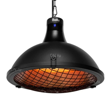 Обогреватель инфракрасный Ballu BIH-LL-2.5-B ламповый, мощность - 2.5кВт, площадь - 25м2, корпус - металл, IP24, 220В