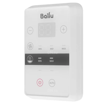 Пульт управления Ballu BRC-D2, корпус - пластик, с кабелем подключения, IP10, диапазон настройки температуры - от 5 до 35°С