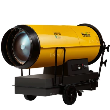 Тепловая пушка Ballu BHDP-120 дизельная, прямого нагрева, тепловая мощность - 120кВт, объем помещения - 1200м2, производительность - 4000м3/час, IPXX, расход топлива - 11кг/ч