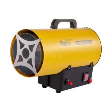 Тепловентилятор Ballu BHG-10LS газовый, мощность - 3кВт, объем помещения - 300м3, производительность - 350м3/час, IP10, расход топлива - 0.7 - 0.8кг/ч