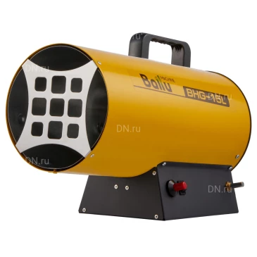 Тепловентилятор Ballu BHG-15L газовый, мощность - 13кВт, объем помещения - 300м3, производительность - 350м3/час, IP10, расход топлива - 0.8 - 1.2кг/ч