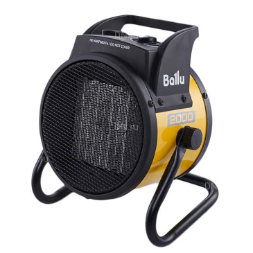 Тепловентилятор Ballu BKR-5 керамический, мощность - 3кВт, площадь - 35м2, производительность - 280м3/ч, IP21, нагрев воздуха - 50°С