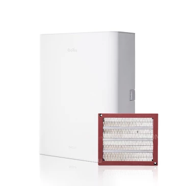 Приточный очиститель воздуха BALLU ONEAIR ASP-100WH тип нагревателя - электрический, производительность - до 125м3/ч, мощность нагревателя - 1 кВт, 220В, белый