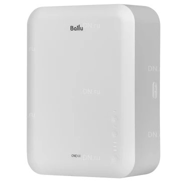 Приточный очиститель воздуха BALLU ONEAIR ASP-80 тип нагревателя - электрический, производительность - до 80м3/ч, мощность нагревателя - 0.6 кВт, 220В