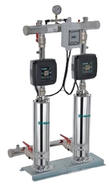 Насосная бустерная станция Calpeda BSM2F 2MPSUM 306, мощность - 1800Вт, напор - 36м, производительность - 121л/мин, 220В