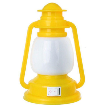 Светильник светодиодный Camelion NL Фонарик 0.5 Вт, ночник, настольный, материал корпуса - пластик, цвет - желтый