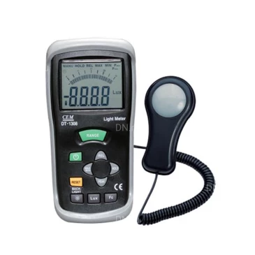 Люксметр CEM DT-1308, диапазон измерения освещенности - 0.1-300000лк