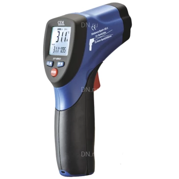 Пирометр (термометр) CEM DT-8863 инфракрасный бесконтактный, диапазон измеряемых температур от -50 до +800°C