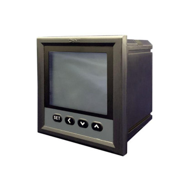 Прибор измерительный многофункциональный CHINT PD666-3S3 трехфазный, 380В 5А, размер - 96х96 мм, LCD дисплей, RS-485