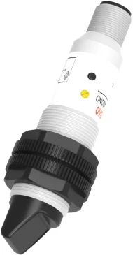 Датчик оптический LANBAO PR18GS-DM3DPR-E2, цилиндрический, материал корпуса - пластик, инфракрасный светодиод - 880нм, выход - PNP, настройка - NO/NC, рабочая дистанция - 3м, напряжение - 30В, IP65, разъем - M12