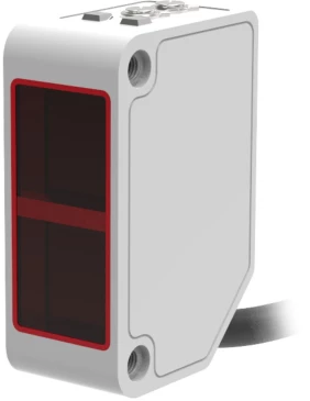 Датчик оптический LANBAO PSF-DM2DPO, прямоугольный, материал корпуса - пластик, инфракрасный светодиод - 880нм, выход - PNP, настройка - NO, рабочая дистанция - 2м, напряжение - 30В, IP67, кабель - 2м