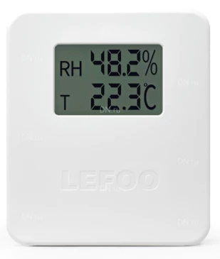 Датчик температуры и влажности RGP LFH20-3-RSRS-10 RS485 комнатный, диапазон измерения от -20°C до +60°C, выходной сигнал RS485 (ModBus)