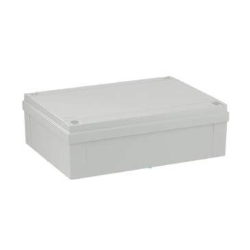 Коробка распределительная DKC 380х300х120мм гладкостенная IP56, корпус - пластик, цвет - серый