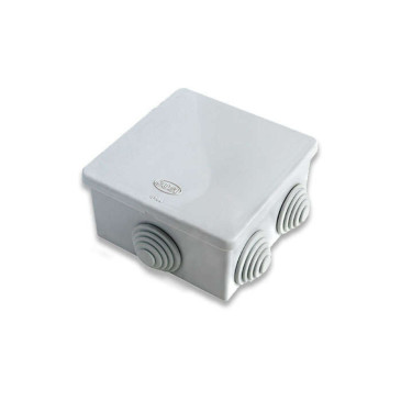 Коробка распределительная GUSI ELECTRIC 70x70x40 IP54 6 вводов, корпус - пластик, цвет - серый