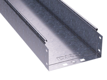Лоток листовой DKC неперфорированный 150х100 L3000 толщина 0,7 мм, корпус сталь, покрытие - горячее цинкование