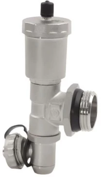 Элемент концевой для коллектора DN.ru EKK-1 1″ Ду25 Ру10, корпус - латунь HPb57-3, уплотнение - EPDM