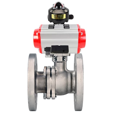 Кран шаровой DN.ru BV3232P(2pc)-FP-F-ISO-H WDVF Ду100 Ру16 полнопроходной, фланцевый, корпус - нержавеющая сталь 316, уплотнение - PTFE, с пневмоприводом PA-DA-105, пневмораспределителем 4М310-08 24В NAMUR и БКВ APL-510N EX