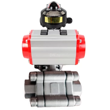 Кран шаровой DN.ru BV3232P(3pc)-FP-SW-ISO-H Ду65 Ру63 полнопроходной, корпус - нержавеющая сталь SS316, под приварку, с пневмоприводом PA-DA-105, БКВ APL-510N EX Кран шаровой DN.ru BV3232P(3pc)-FP-SW-ISO-H Ду65 Ру63 полнопроходной, корпус - нержавеющая сталь SS316, под приварку, с пневмоприводом PA-DA-105, БКВ APL-510N EX