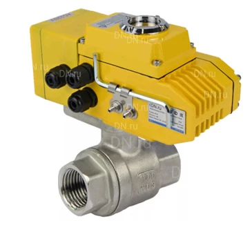 Кран шаровой DN.ru BV3232P(2pc)-FP-T-ISO-H Ду50 Ру63 полнопроходной, внутренняя резьба, нержавеющая сталь 316, уплотнение - PTFE, с электроприводом четвертьоборотным DN.ru QT-N-005EM-B1-220VAC-У1 DAR Кран шаровой DN.ru BV3232P(2pc)-FP-T-ISO-H Ду50 Ру63 полнопроходной, внутренняя резьба, нержавеющая сталь 316, уплотнение - PTFE, с электроприводом четвертьоборотным DN.ru QT-N-005EM-B1-220VAC-У1 DAR