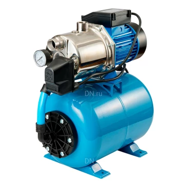 Насосная станция Джилекс Джамбо Н 70/50 Н-24 (2.0) поверхностная, корпус - нержавеющая сталь, мощность - 1.1кВт, напор - 50м, производительность - 70л/мин, 220В