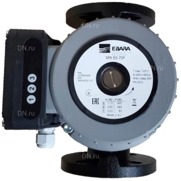 Насос циркуляционный Ebara MR 50-70F поверхностный, корпус - чугун, мощность - 0.423кВт, напор - 5м, производительность - 408л/мин, 230В Насос циркуляционный Ebara MR 50-70F поверхностный, корпус - чугун, мощность - 0.423кВт, напор - 5м, производительность - 408л/мин, 230В