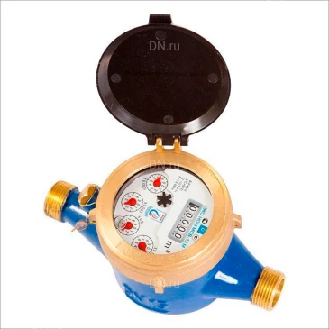 Счетчик воды мокроходный многоструйный ЭКО НОМ МСВ-15 М (165мм, с КМЧ)