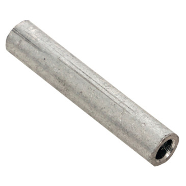 Гильза соединительная EKF PROxima ГА ГОСТ 25-7 алюминиевая, диаметр внутренний - 7 мм, сечение - 25 мм2, напряжение - 35 кВ, цвет - серый
