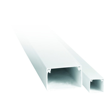 Кабель-канал EKF Basic kk 16х16 мм L=2 м, материал - ПВХ, степень защиты - IP40, цвет - белый, в упаковке 140 м