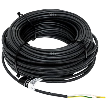 Секция нагревательная EKF IceDamFreeS-37.5-750 резистивная, одножильная, мощность - 20Вт/м, сопротивление - 69.1Ом, длина - 37.5м, 220В